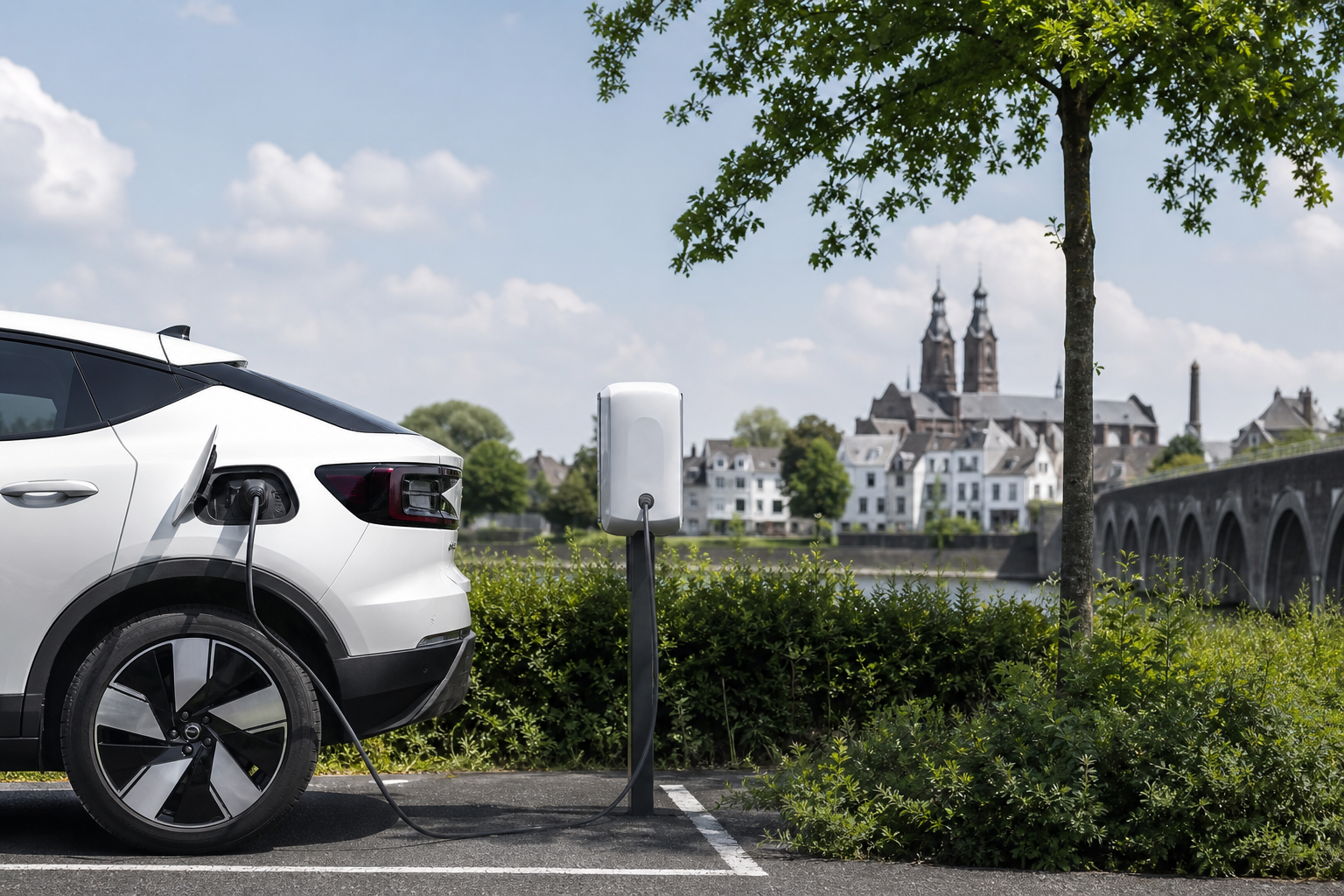 Redactioneel beeld bij Hoe laadpalen in Limburg bijdragen aan een groener verkeer